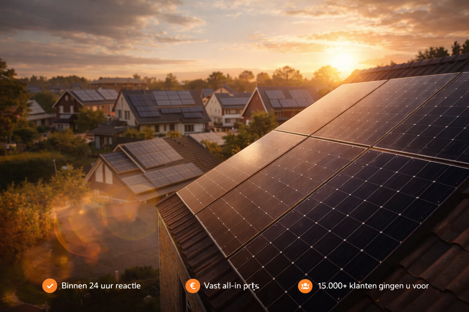 Zonnepanelen op woning — HanVos Zonnepanelen