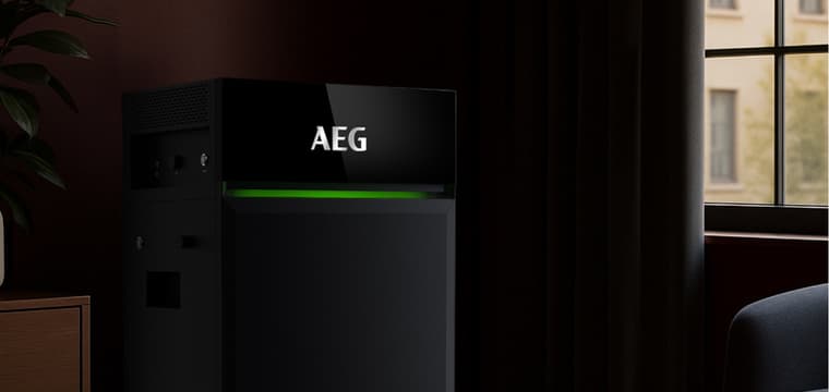 AEG thuisbatterij in woonomgeving